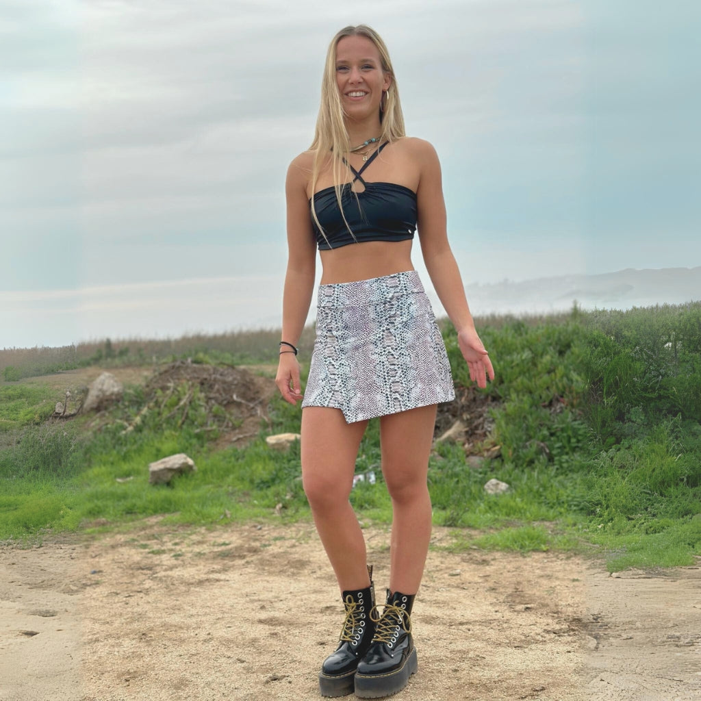 Falda Short Cruzada Pitón