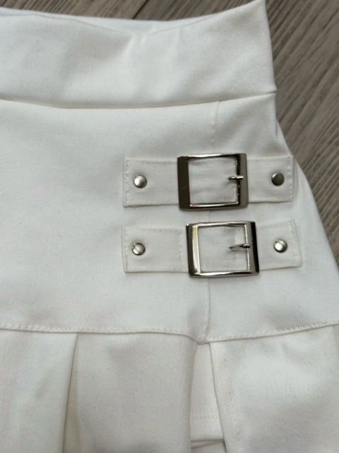 Falda Short Emma Crudo