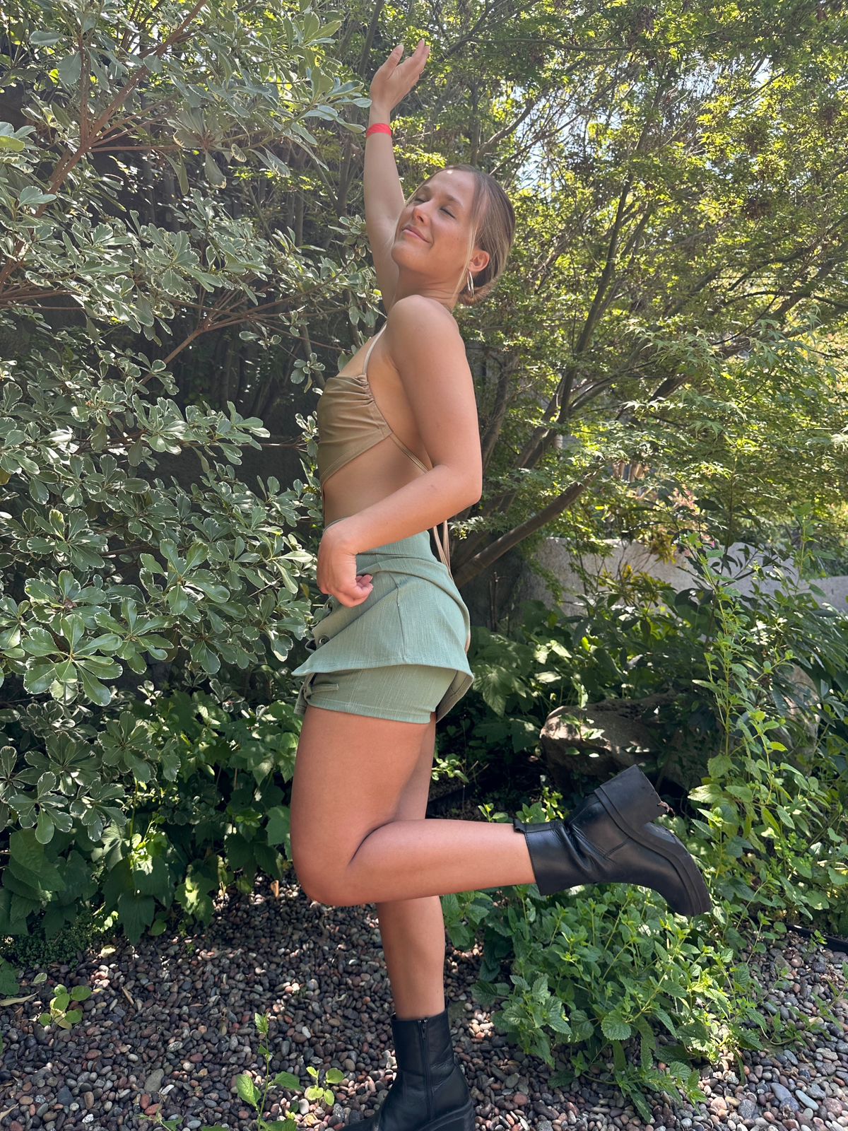 Falda Short Giorgia Verde