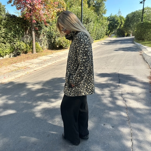 Polerón Tipo Chaqueta Print