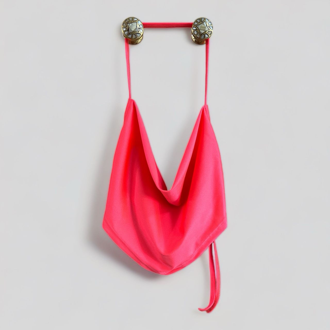 Top Glitter Coral
