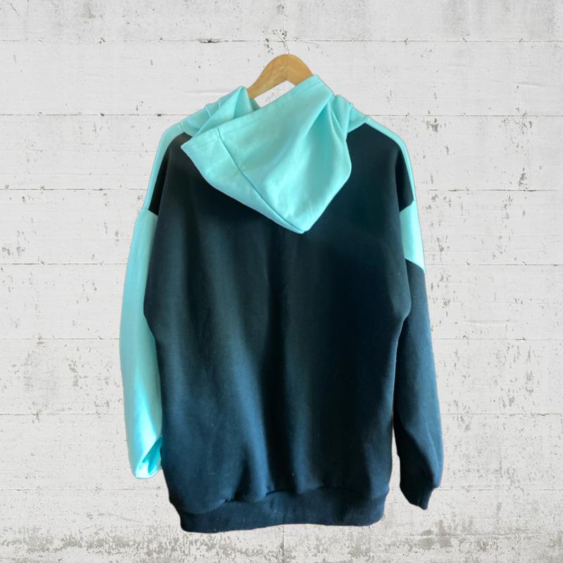 Polerón Duo Menta Capucha