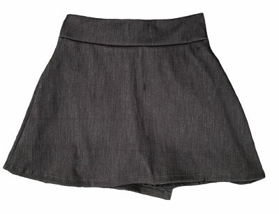 Falda Short Cruzada Negra