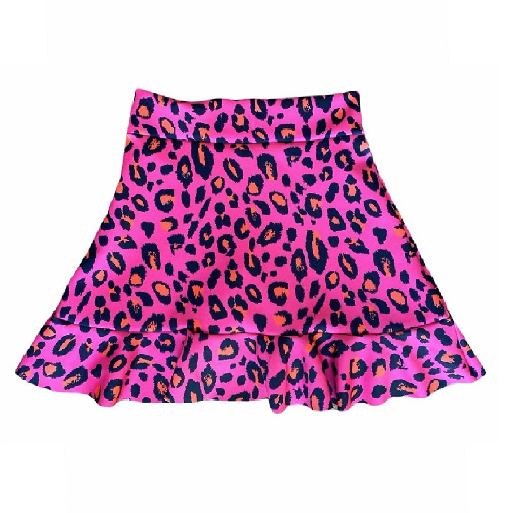 Falda Short Fiorella Pink Print
