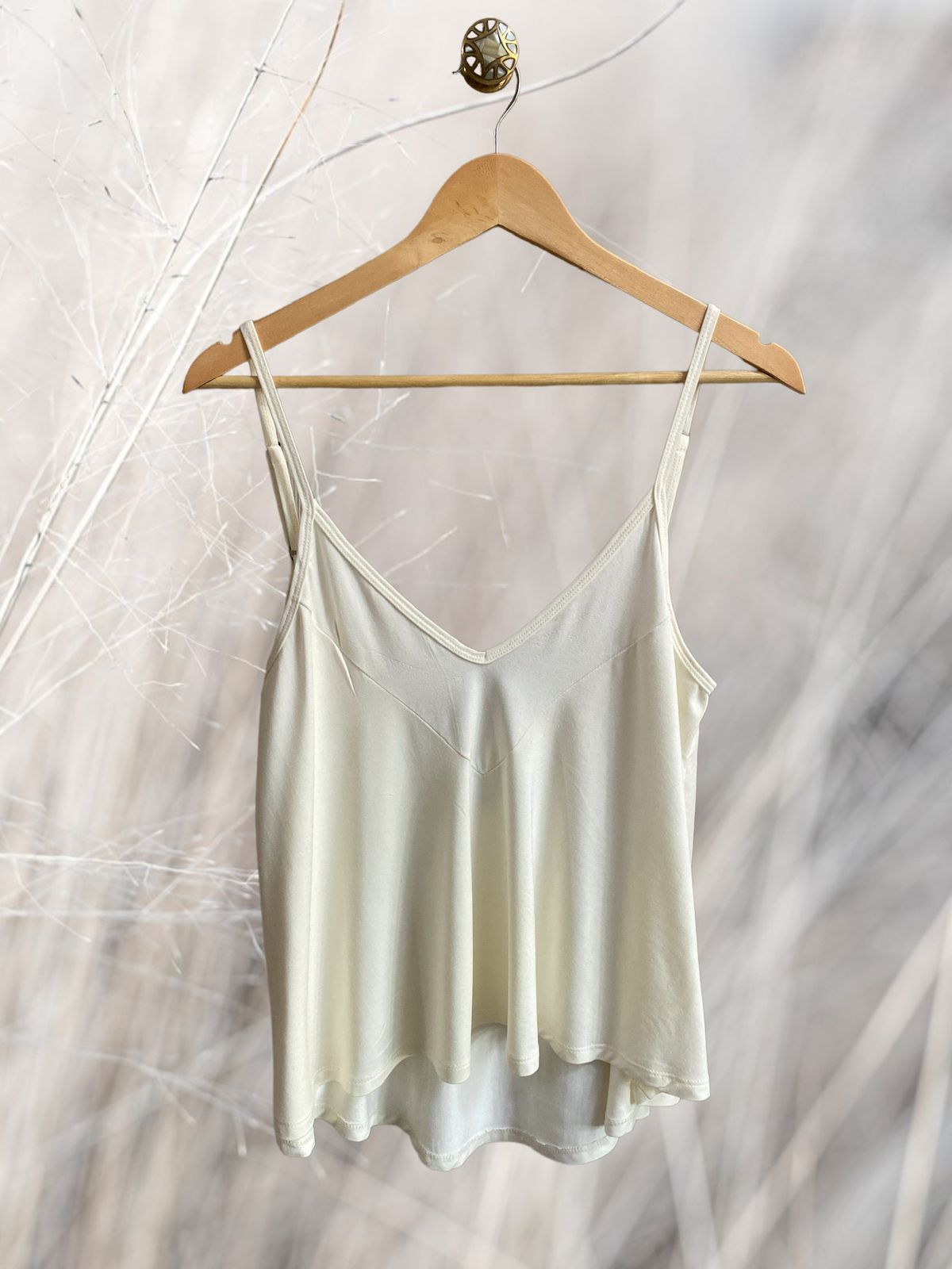 Polera Toscana Crudo Aplicación Espalda