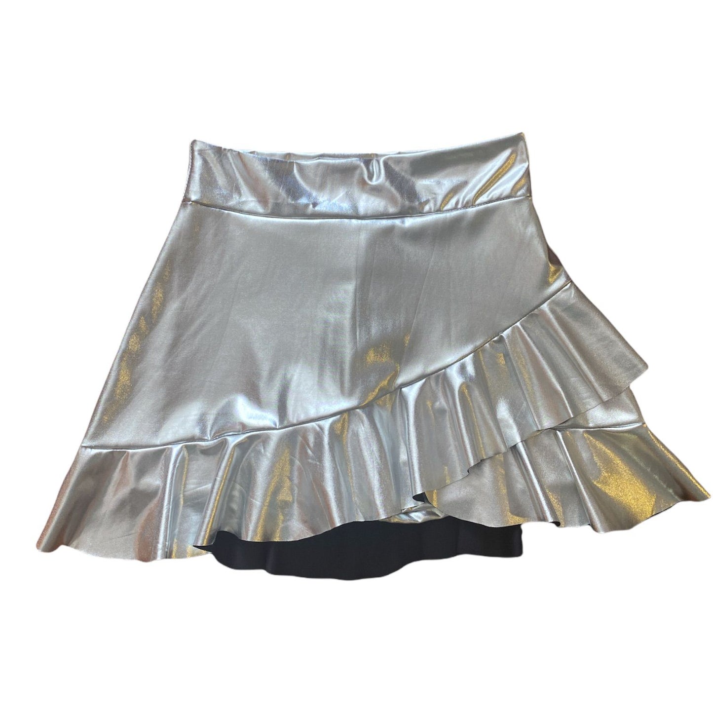 Falda Short Ornella Plata