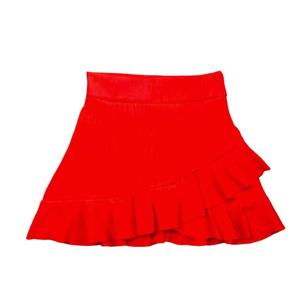 Falda Short Ornella Roja