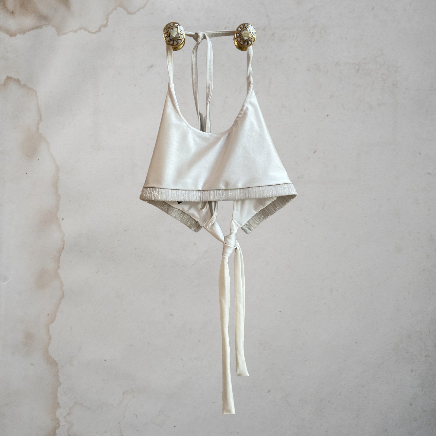 Top Luz Blanco Perla