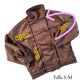 Chaqueta Bomber Marrón