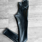 Calza Cuerina Forrada Negra