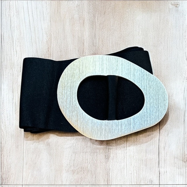 Cinturón Negro Boho