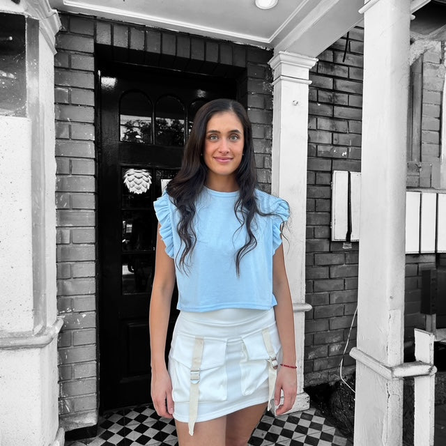 Ángel Cropped Celeste