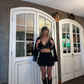 Falda Short Floppy Negra + Accesorio GRATIS