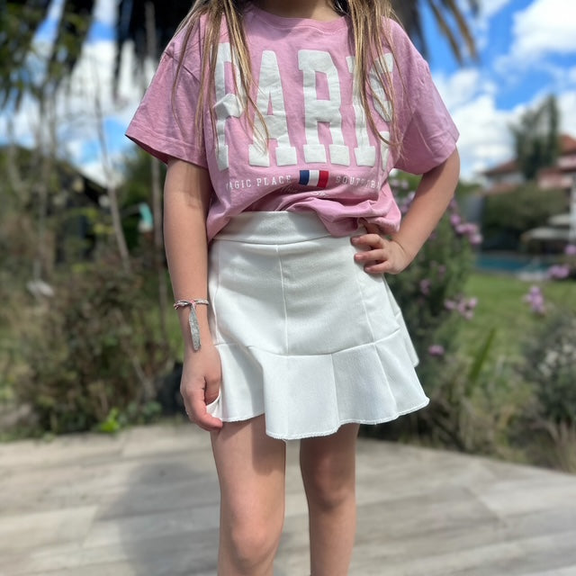 Mini Falda Short Girl Crudo