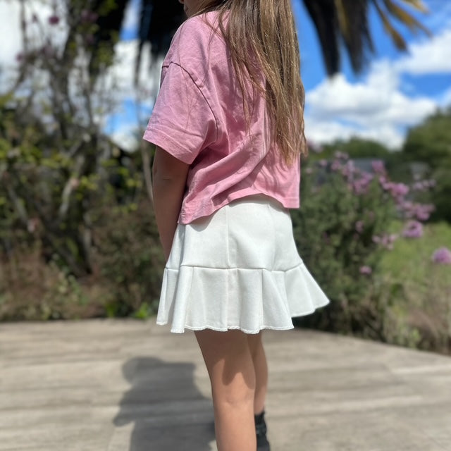 Mini Falda Short Girl Crudo