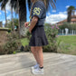 Mini Falda Short Girl Negra
