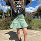 Mini Falda Short Girl Verde