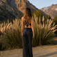 Pants Sastrero Elasticado Negro