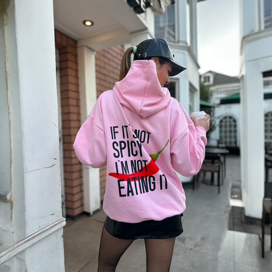 Polerón Spicy Pink Over Size