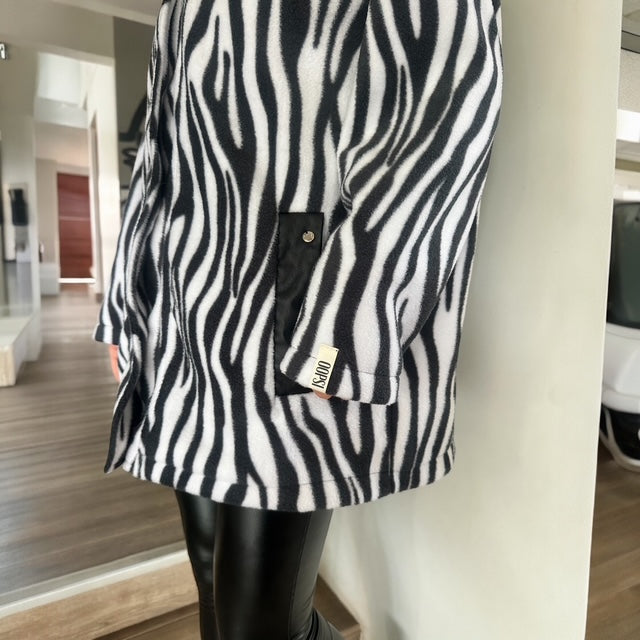 Polerón Tipo Chaqueta Cebra´s