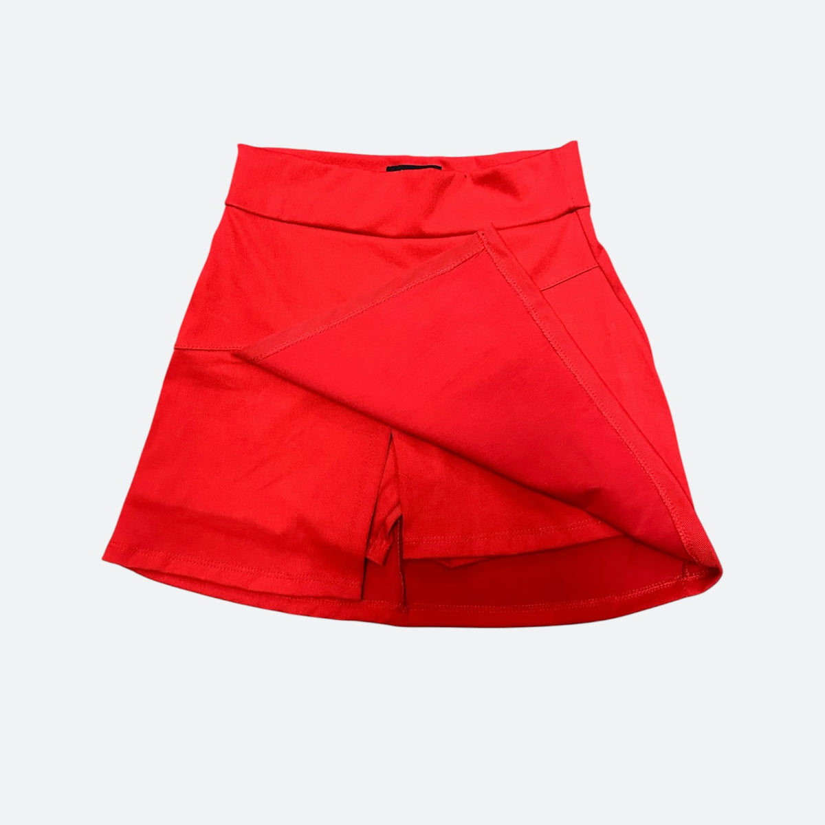 Falda Short Cruzada Roja