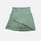 Falda Short Cruzada Verde Militar Suave