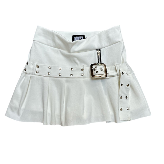 Mini Falda Short Julieta Crudo