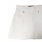 Falda Short Denim Crudo