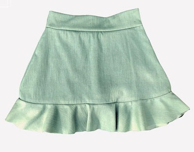 Falda Short Fiorella Verde Militar Suave