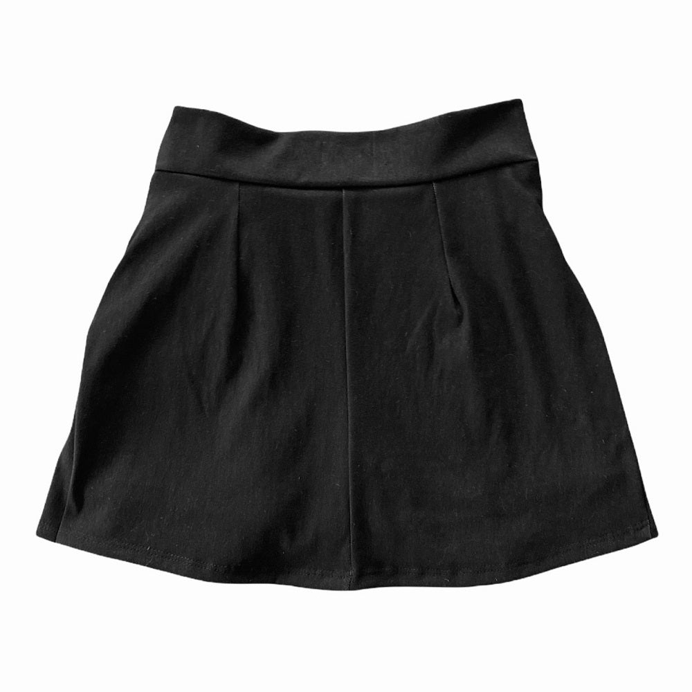 Falda Short Lazo Negra