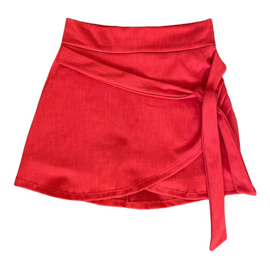 Falda Short Lazo Roja