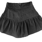 Falda Short Valenza Negro