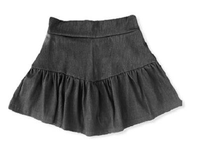 Falda Short Valenza Negro