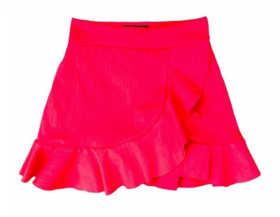 Falda Short Fiorella Roja