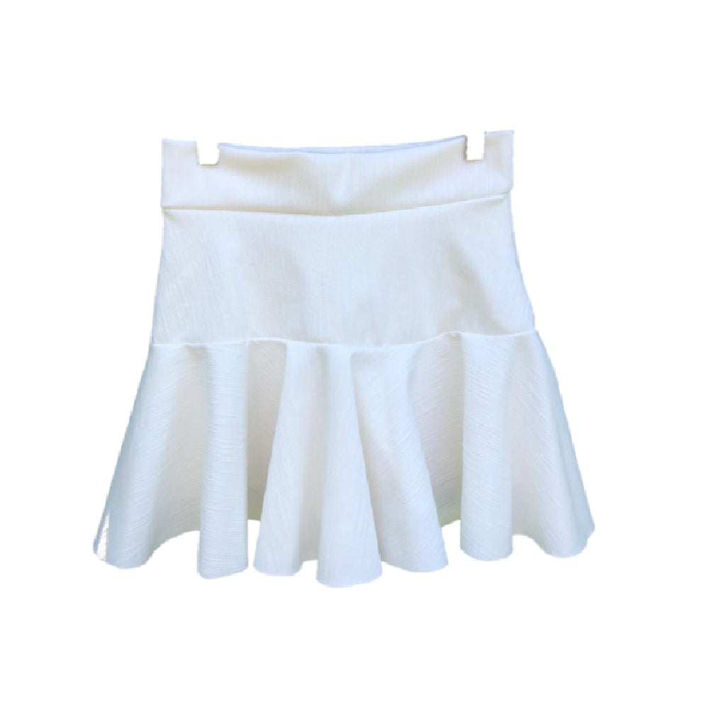Falda Short Génova Crudo