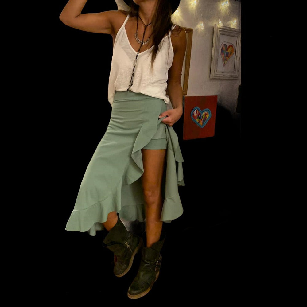 Mariangela Verde Militar Suave talla M