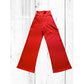 Pants Mezclilla Elasticada Rojo